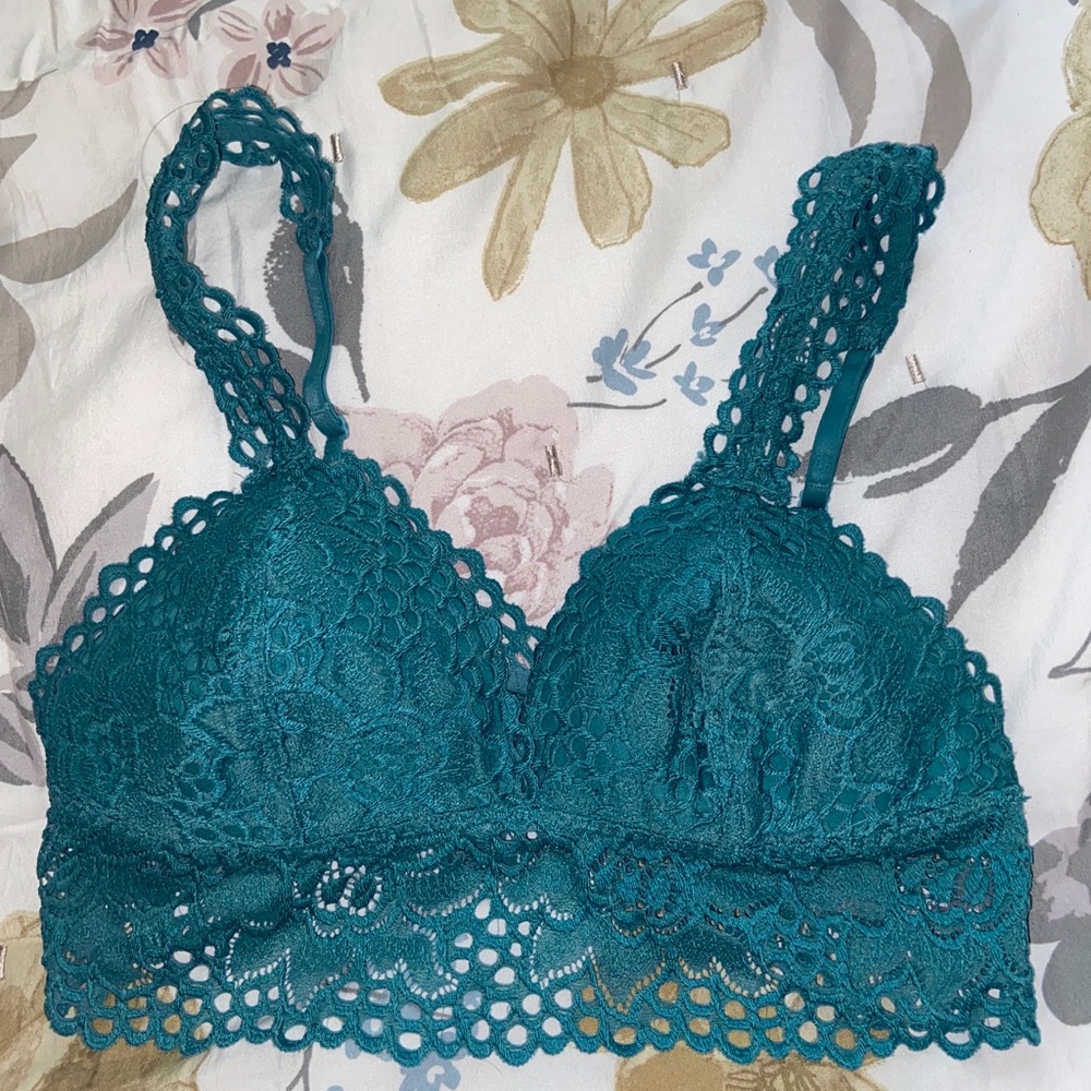 Aerie turquoise bralette